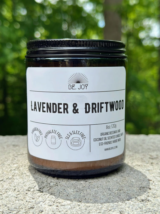 Lavender & Driftwood Candle